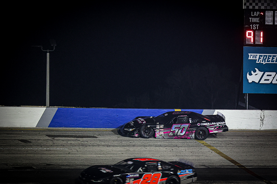 Jett Noland number 50 Racing the Bill Rigley Memorial 128.