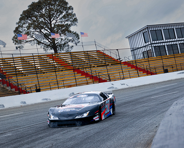 Jett Noland's racing at the Cordele Motor Speedway during Super Fest 2025